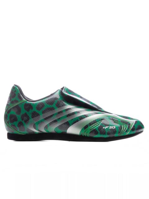 adidas Originals WOMEN'S TAEKWONDO F50 - SEMI SCREAMING GREEN/CORE BLACK