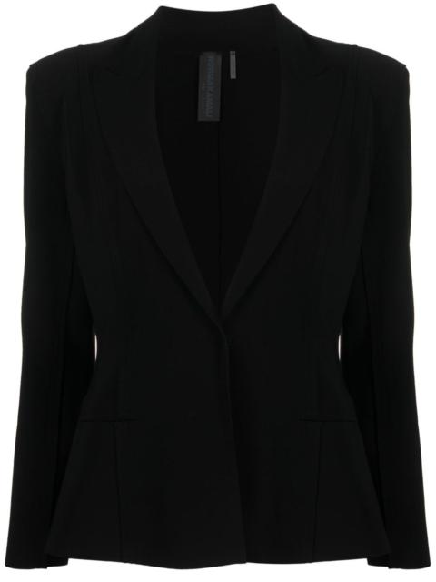 NORMA KAMALI single-breasted tailored blazer