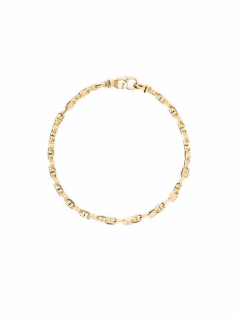 TOM WOOD Cable gold-plated sterling-silver bracelet