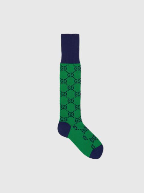 GUCCI GG Multicolor cotton blend socks