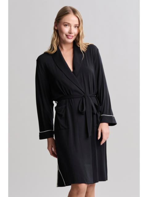 Barefoot Dreams Luxe Milk Jersey® Robe with Piping