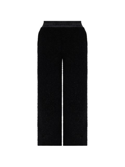 Moncler elasticated-waist wide-leg trousers