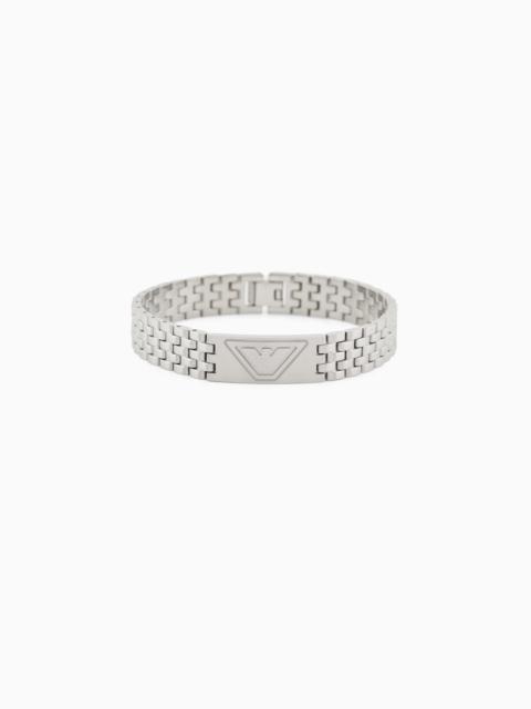 EMPORIO ARMANI STAINLESS STEEL ID BRACELET
