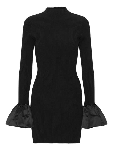 ROTATE cutout knit mini dress
