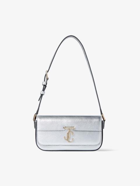 Varenne Mini Shoulder
Silver Metallic Nappa Mini Shoulder Bag with JC Emblem