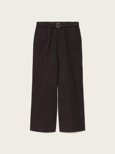ALLSAINTS MARKO RELAXED FIT LINEN BLEND PANTS