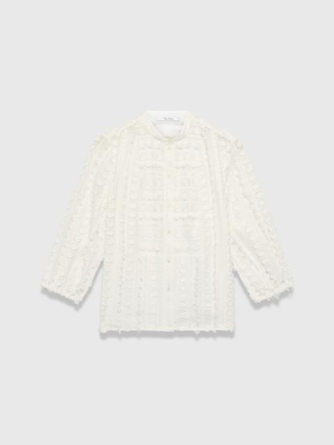 THE FOLD Nola Embroidered Cotton Top