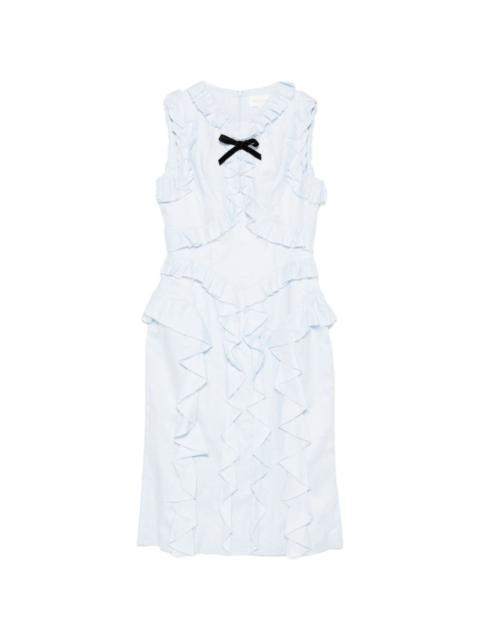 SHUSHU/TONG ruffle trim dress