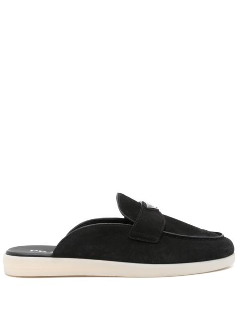 Prada Suede Slippers