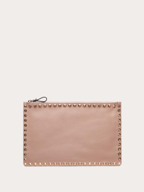 Valentino Rockstud Calfskin Pouch