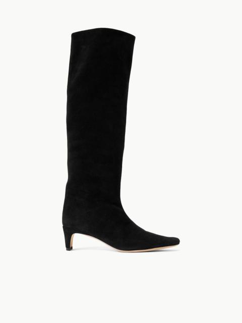 STAUD STAUD WALLY BOOT BLACK SUEDE