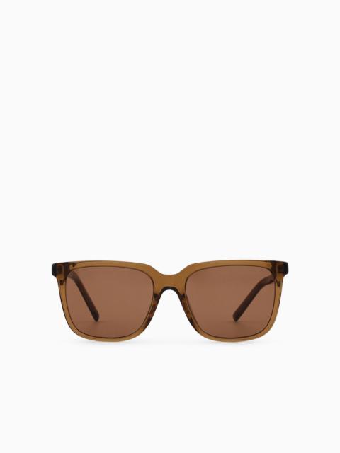 GIORGIO ARMANI Men’s pillow sunglasses