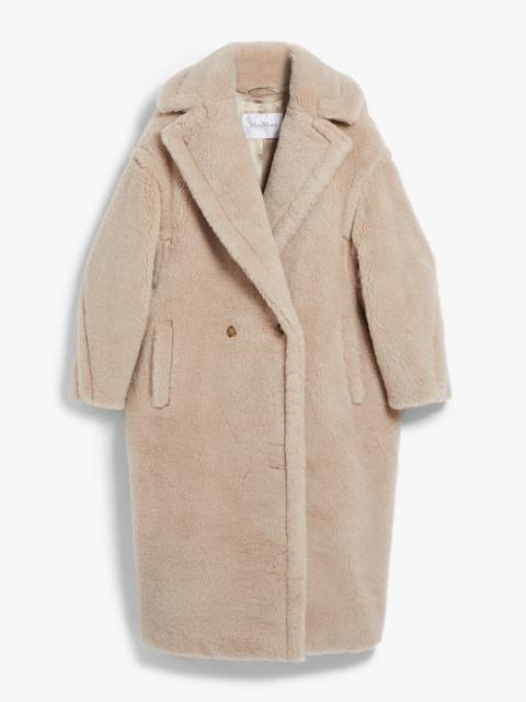 コート MAX MARA TEDDY BEAR ICON COAT CROP OGGERI Cropped Teddy Bear Icon Coat in alpaca and wool, white