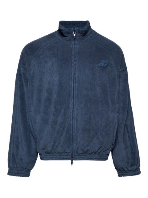 Alexander Wang fleece zip-up track jacket