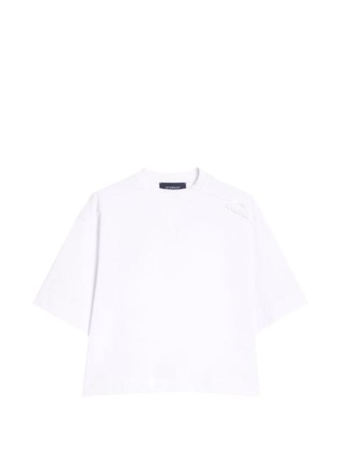 Sportmax neck-detail T-shirt