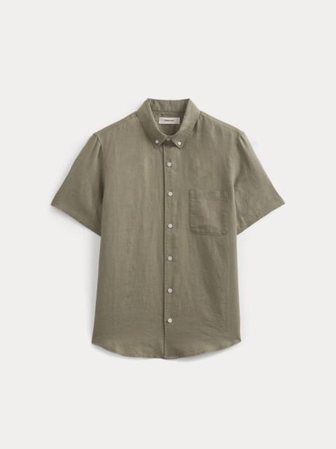 EVERLANE THE CLASSIC SHORT-SLEEVE SHIRT IN LINEN