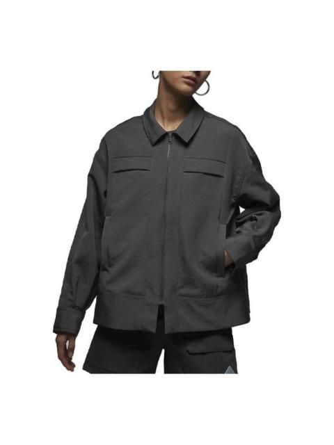 Jordan (WMNS) Air Jordan Full Zip Work Jacket 'Grey' DX0505-022
