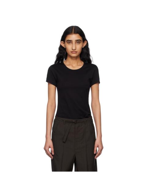 Lemaire Black Fitted T-shirt