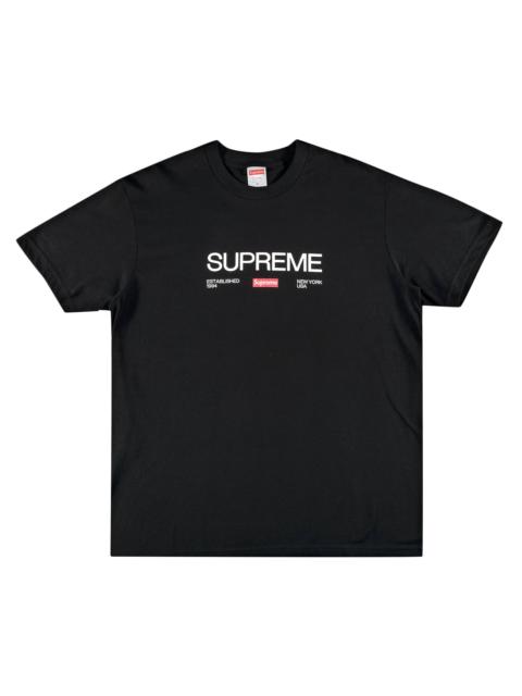 Supreme Est. 1994 Tee 'Black'