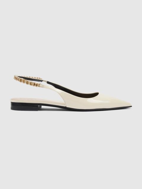 GUCCI Gucci Signoria ballet flat