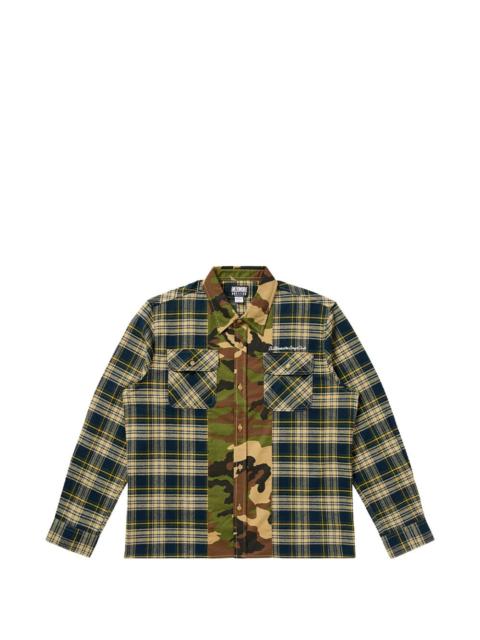 BILLIONAIRE BOYS CLUB camouflage check woven