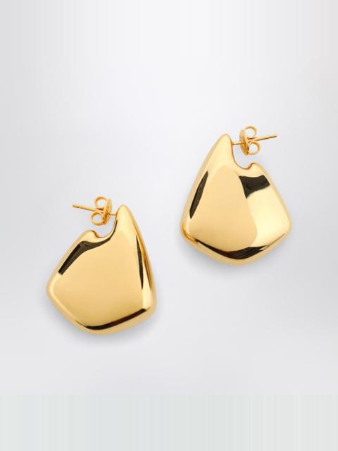 Bottega Veneta Small Fin earrings with gold-tone finish