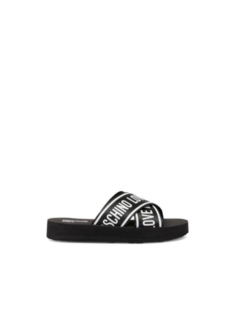 Moschino logo slide