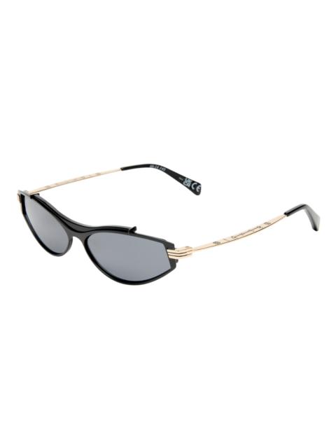 Ksubi THE KSPEED KATZ SUNGLASSES BLACK GOLD