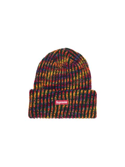 Supreme Rainbow Loose Guage Beanie 'Olive'