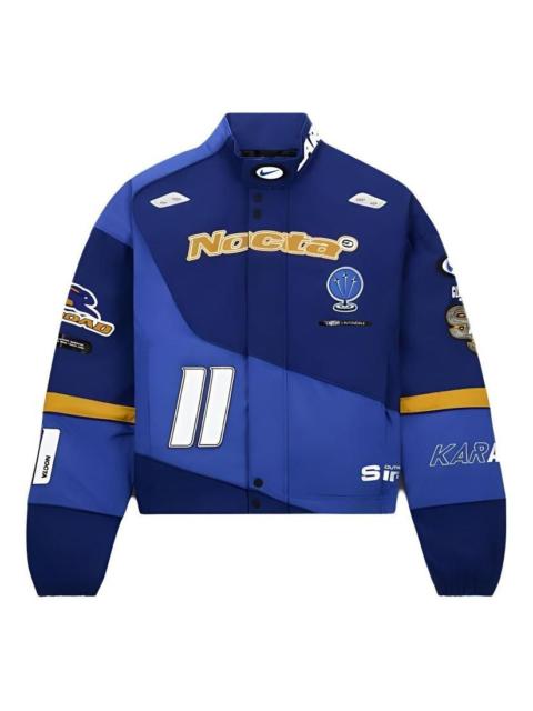 Nike Nike x NOCTA Drake L'ART Racing Jacket Asia Sizing 'Deep Royal Blue' FD2195-455