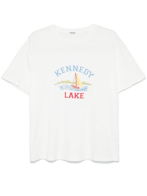 BODE Kennedy Lake-print T-shirt