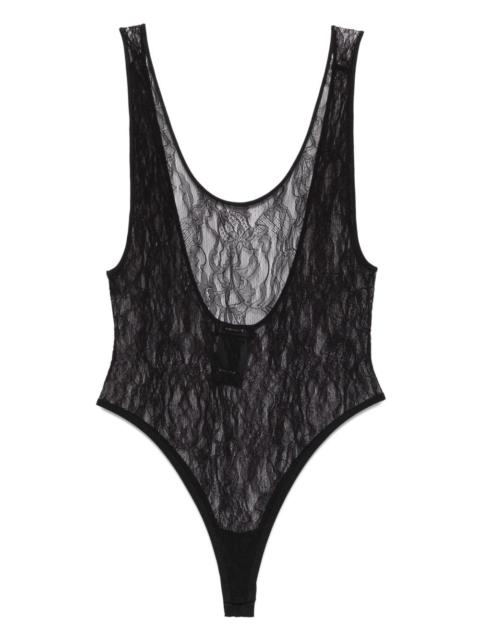 WARDROBE.NYC lace tank bodysuit