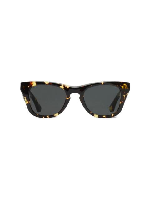 Arch round-frame sunglasses