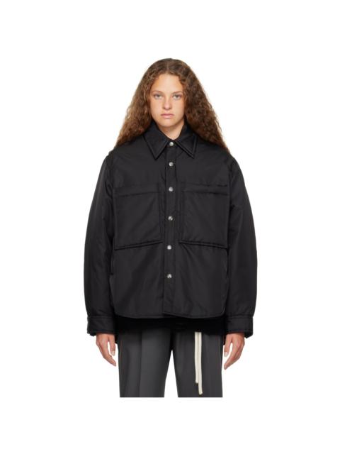 Song for the Mute Black Cocoon Jacket