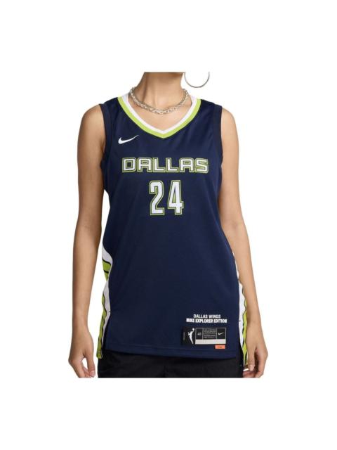 Nike Nike Dallas Wings Explorer Edition Dri-FIT WNBA Victory Jersey 'College Navy' DC9569-419