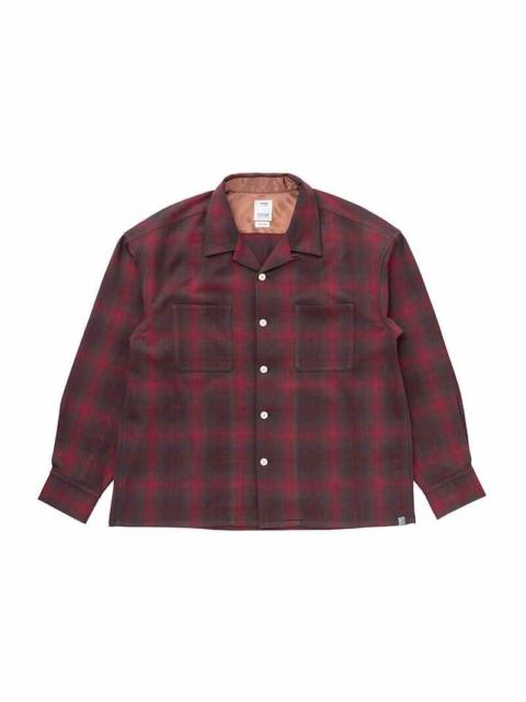 visvim OC PALMER SHIRT L/S CHECK RED