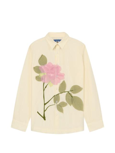 KidSuper flower appliqué shirt