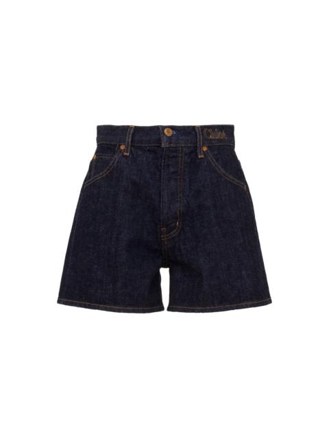 Chloé HIGH-WAISTED JEAN SHORTS