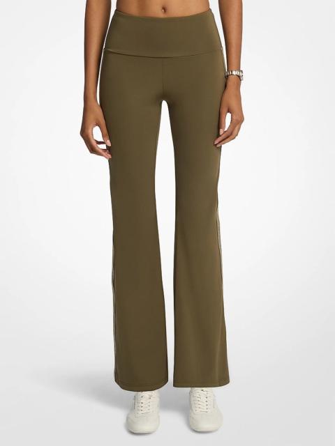 MICHAEL KORS Stretch Knit Logo Tape Leggings
