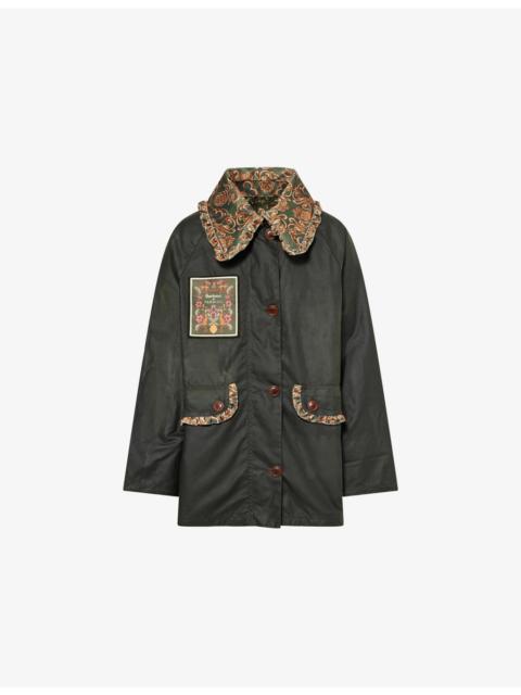 Barbour Barbour x FARM Rio Maria Clara Waxed Cotton Jacket