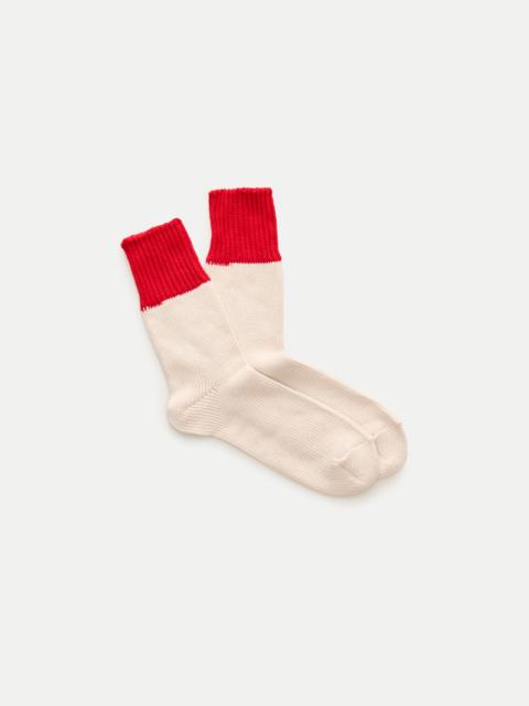 J.CREW Colorblock ribbed socks