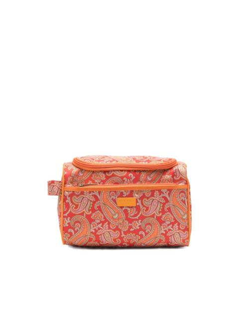 Etro paisley-print beauty case