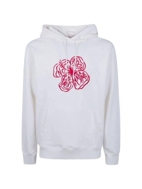 Drôle de Monsieur "Slogan Hibiscus" Hoodie