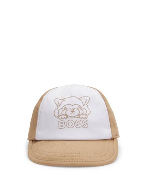 BOSS BABY CAP WITH PANDA EMBROIDERY