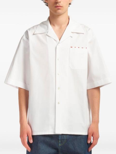 Marni bowling short-sleeve cotton shirt