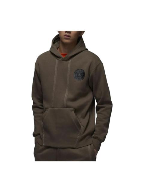 Jordan Air Jordan Paris Saint-Germain Logo Hoodie 'Brown' DZ2924-274