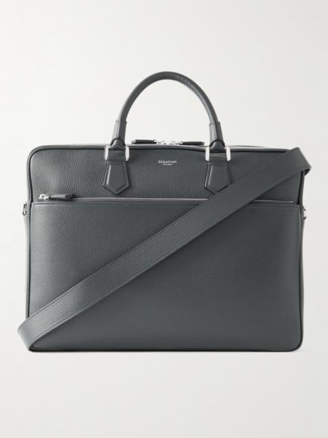 Serapian Cachemire Full-Grain Leather Briefcase