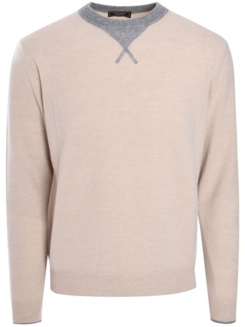 PESERICO contrast-trim jumper
