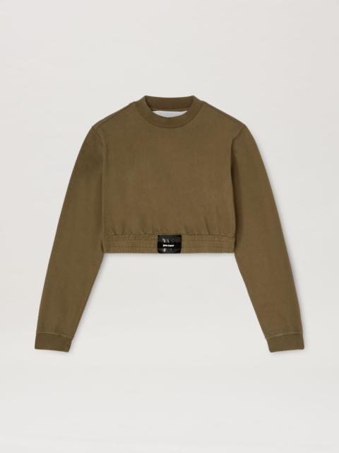 Palm Angels Logo Crop Crowneck 2Label