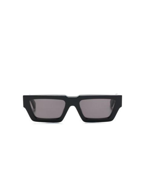 Manchester rectangle-frame sunglasses